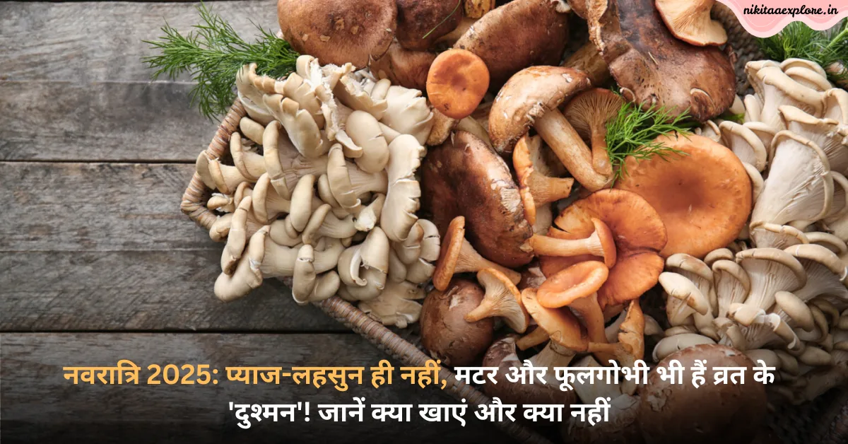 नवरात्रि 2025: प्याज-लहसुन ही नहीं, मटर और फूलगोभी भी हैं व्रत के ‘दुश्मन’! जानें क्या खाएं और क्या नहीं